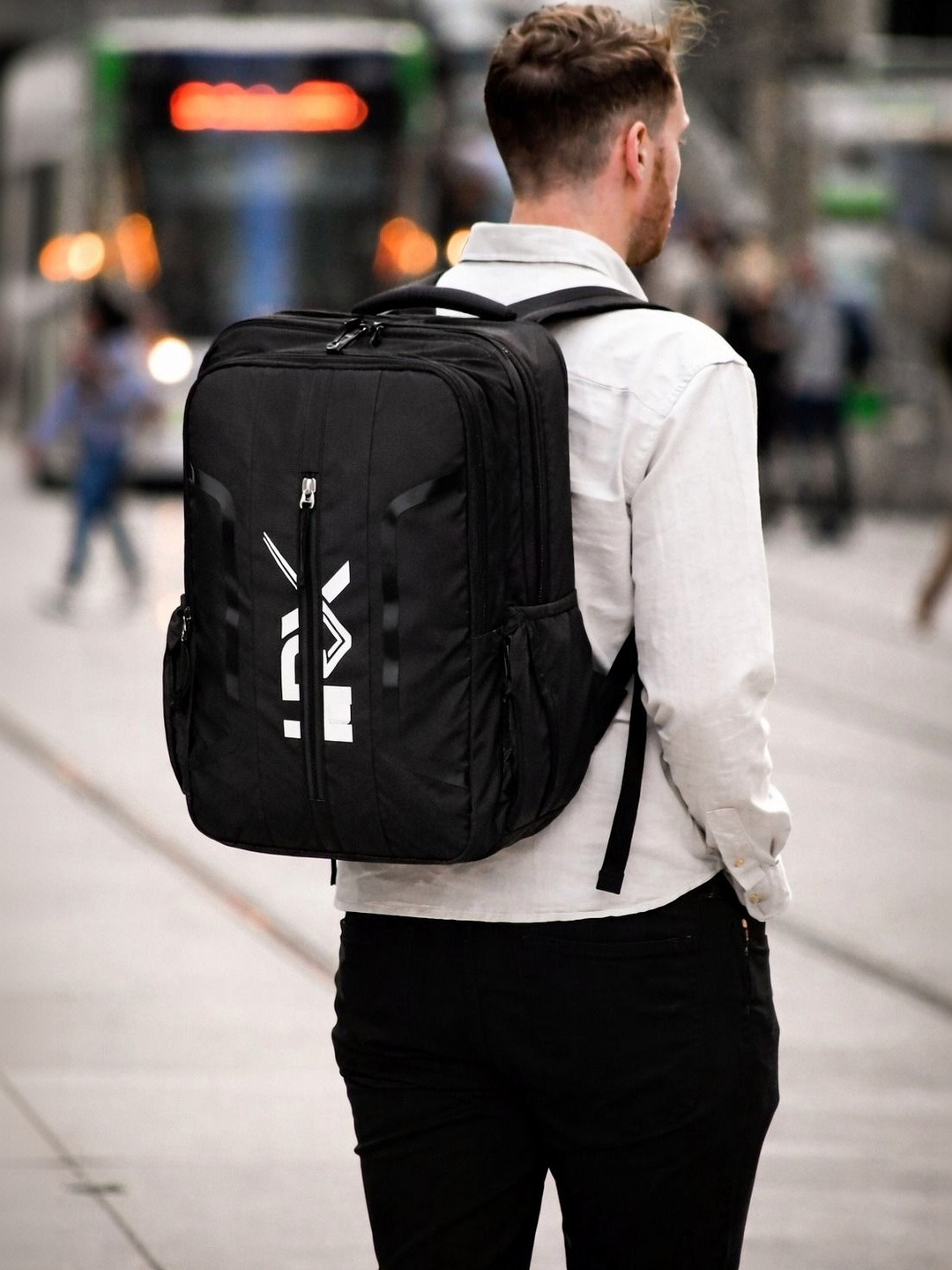 HRX by Hrithik Roshan Unisex Contrast Detail Backpack