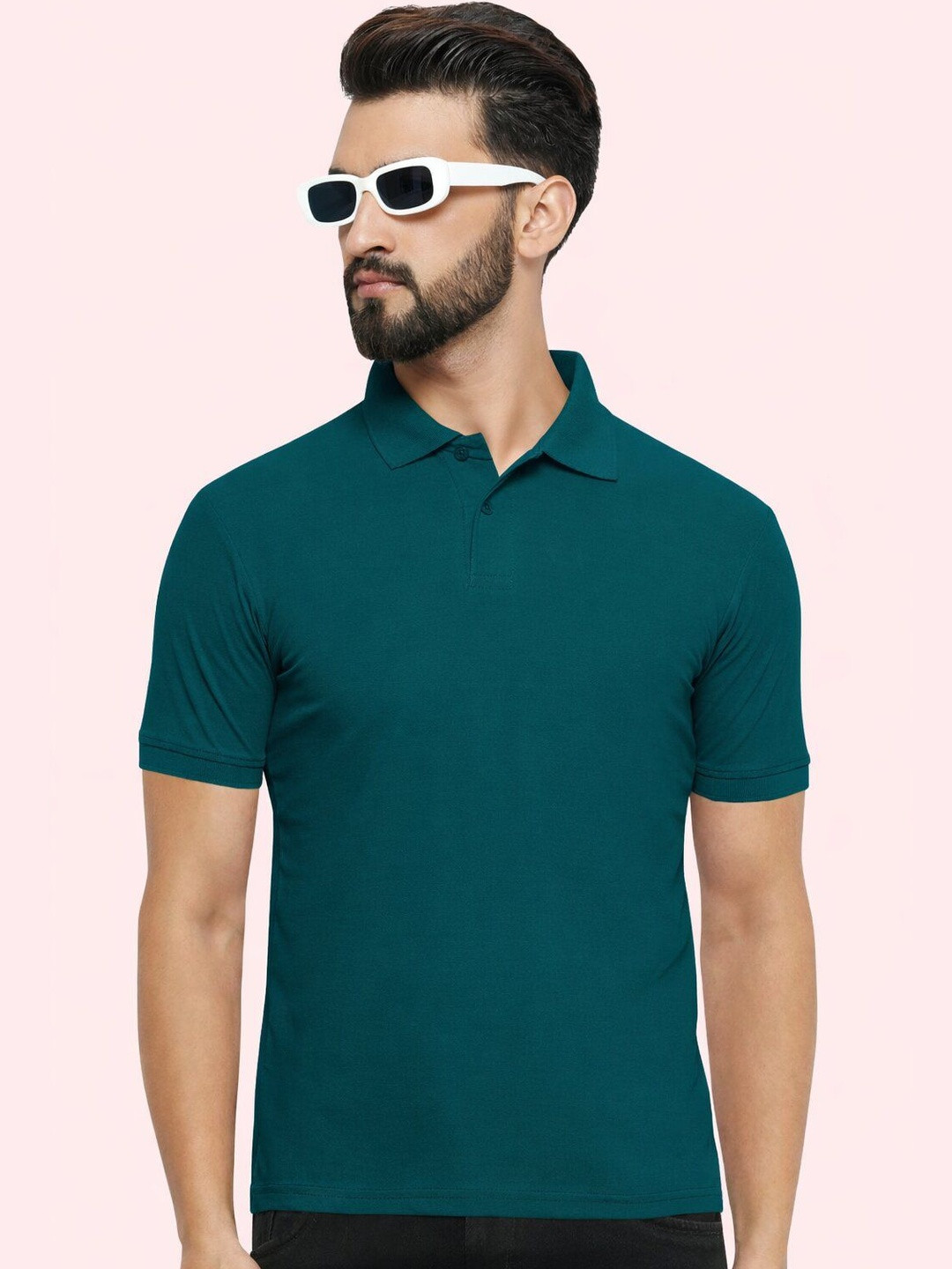 SZN Men Polo Collar T-shirt