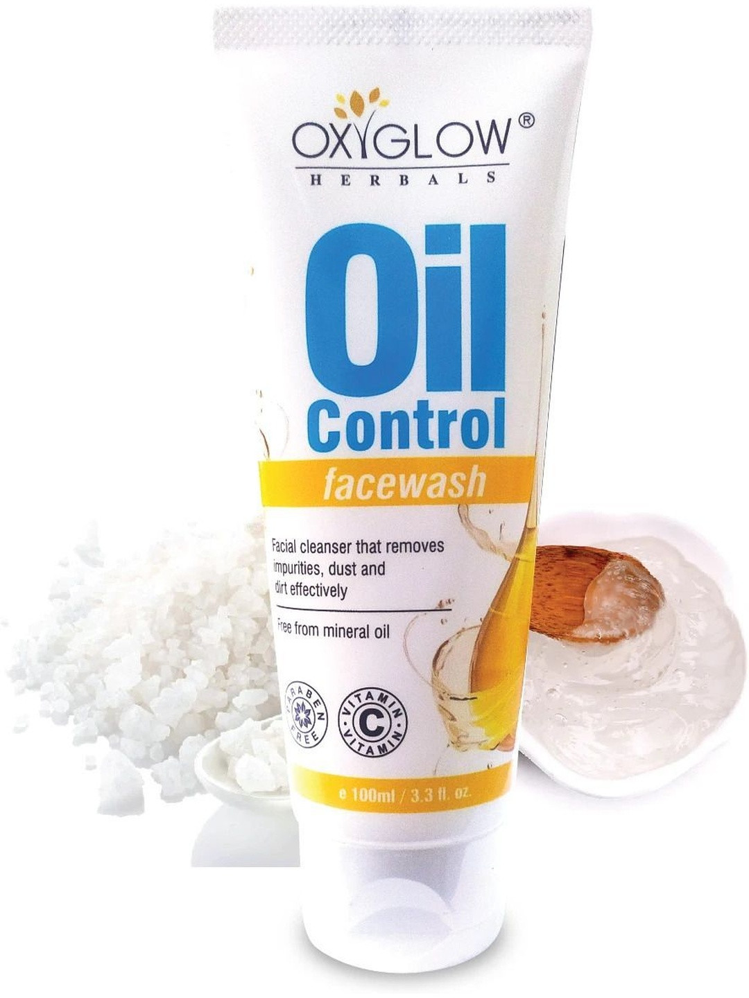 OxyGlow Herbals Oil Control Face Wash - 100 g