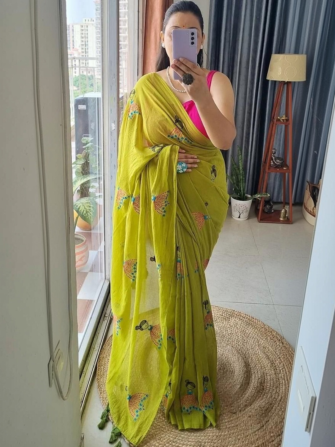 TWRIL Pure Cotton Saree