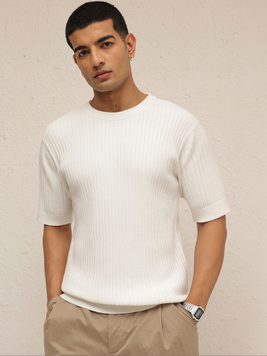 MASCLN SASSAFRAS Men Slim Fit T-shirt