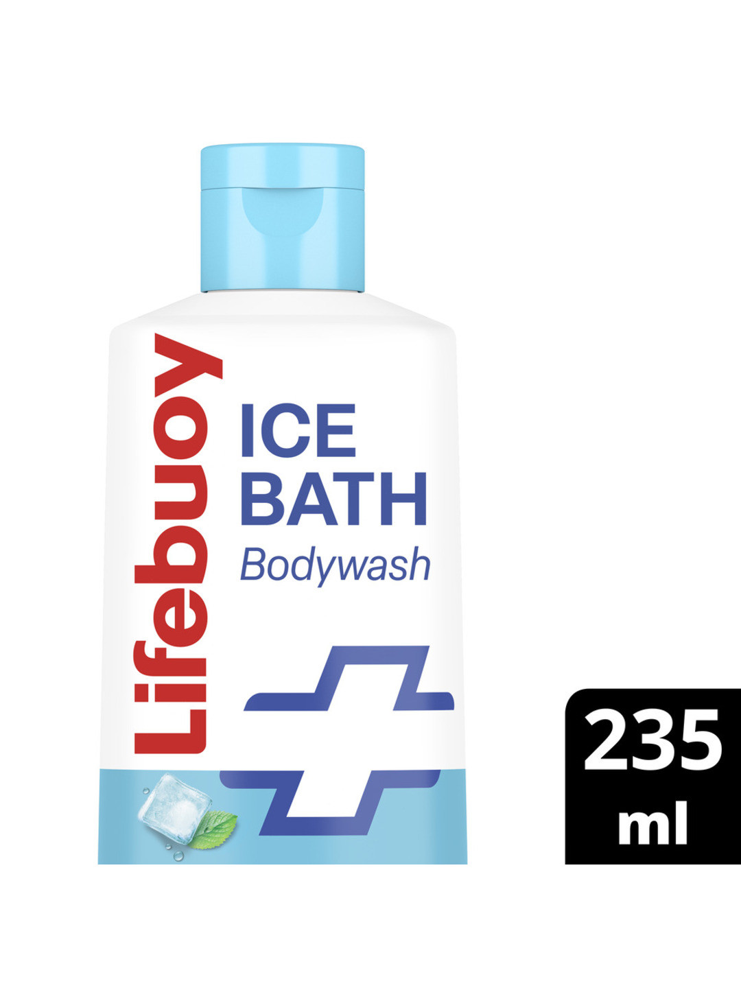 Lifebuoy Ice Bath Body Wash with Menthol & Cool Sense Actives for Heat Relief - 235 ml