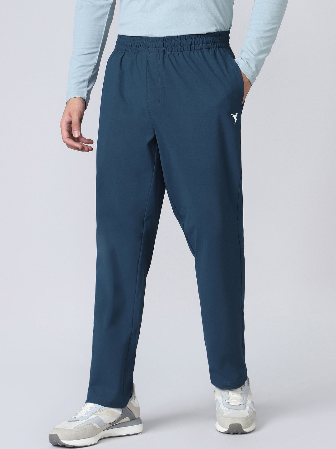 Technosport Men Regular Fit Rapid-Dry Training Track Pants