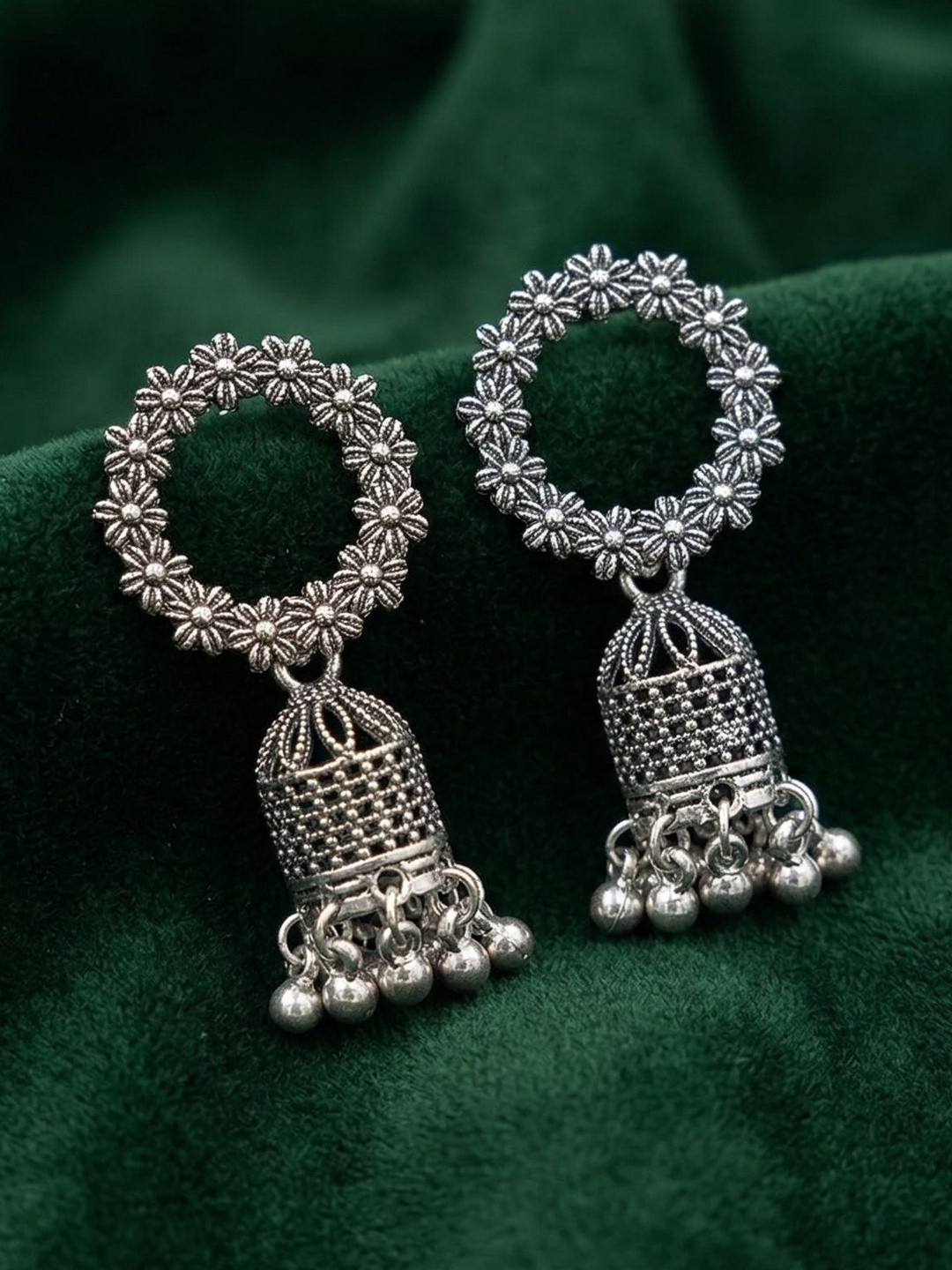 DURATI Classic Jhumkas Earrings