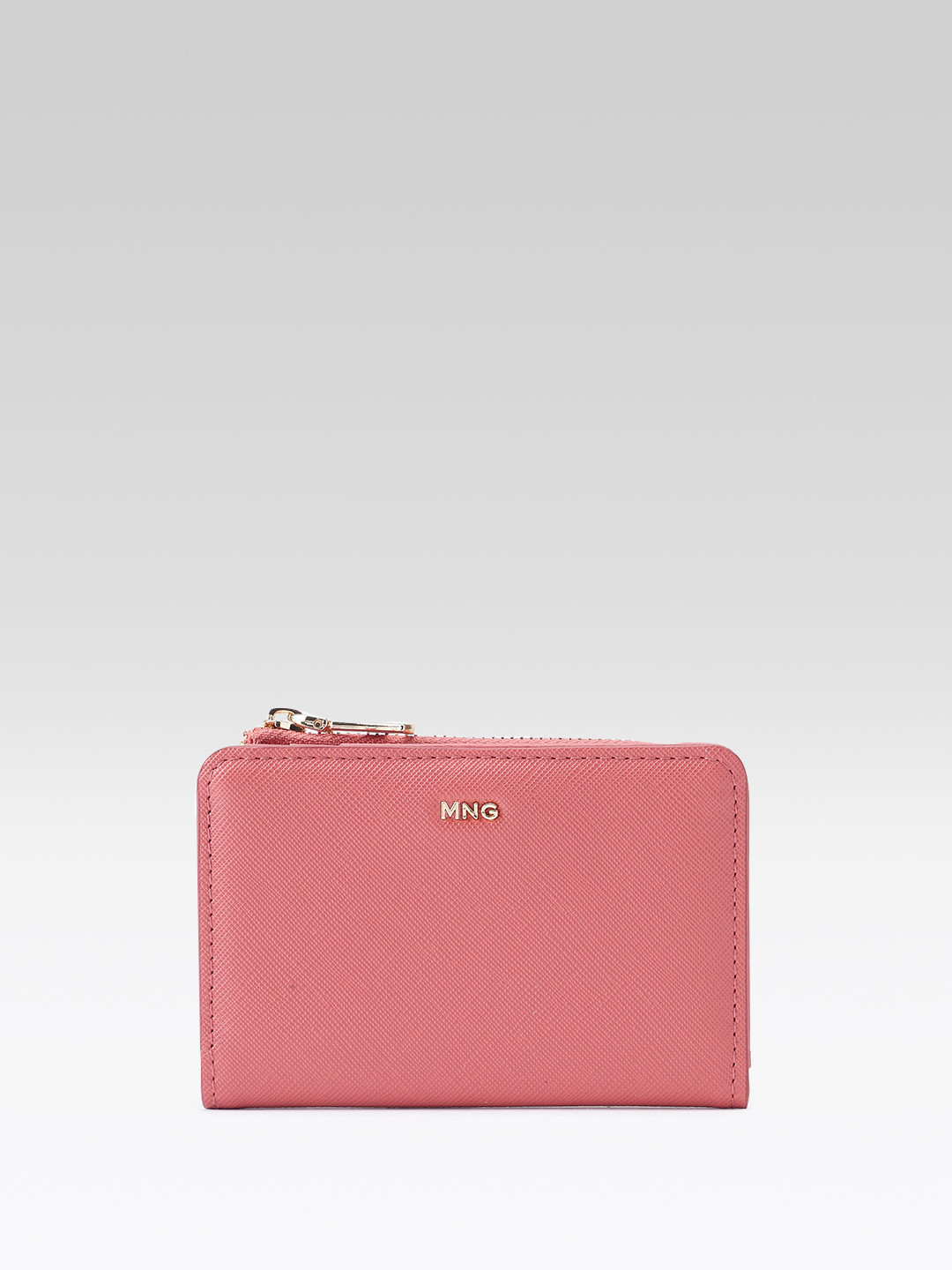 MANGO Women Textured Two Fold Wallet