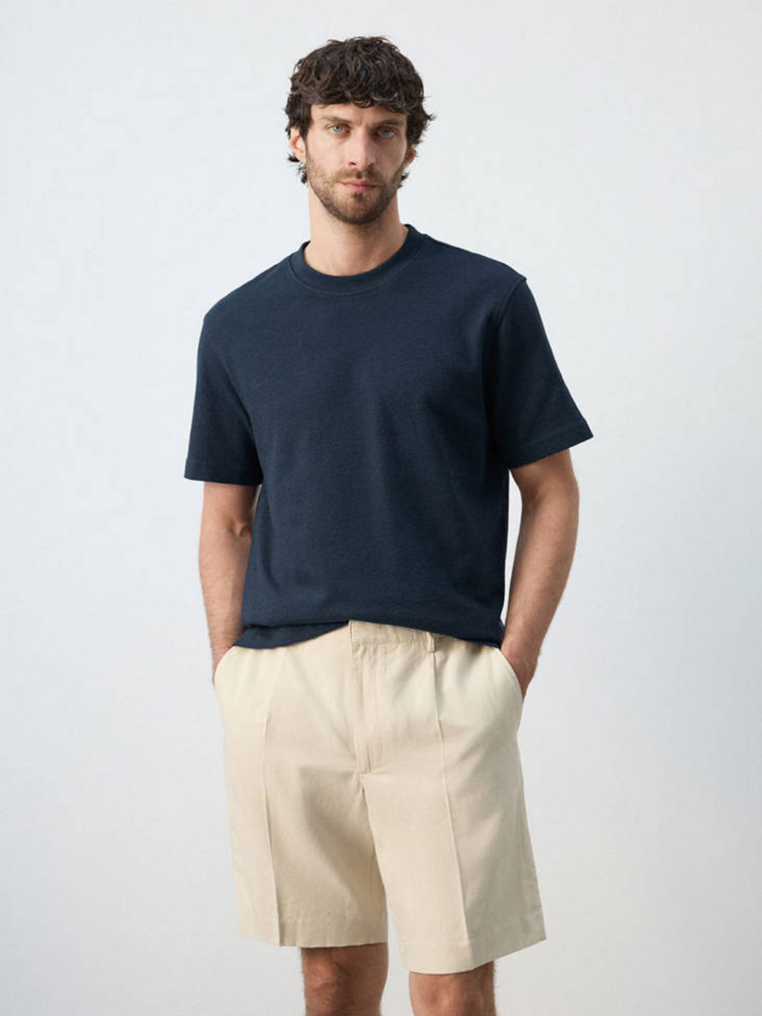 MANGO MAN Pure Cotton T-shirt
