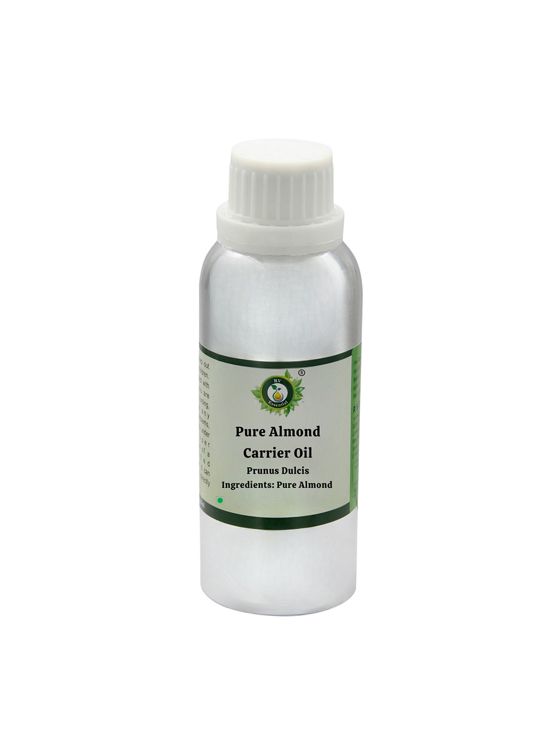 R V Essential Pure Almond Alcohol Free Carrier Oil - 300 ml