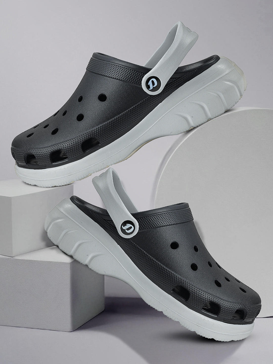 DOCTOR EXTRA SOFT Men Colorblock Ultra Soft Breathable Clogs
