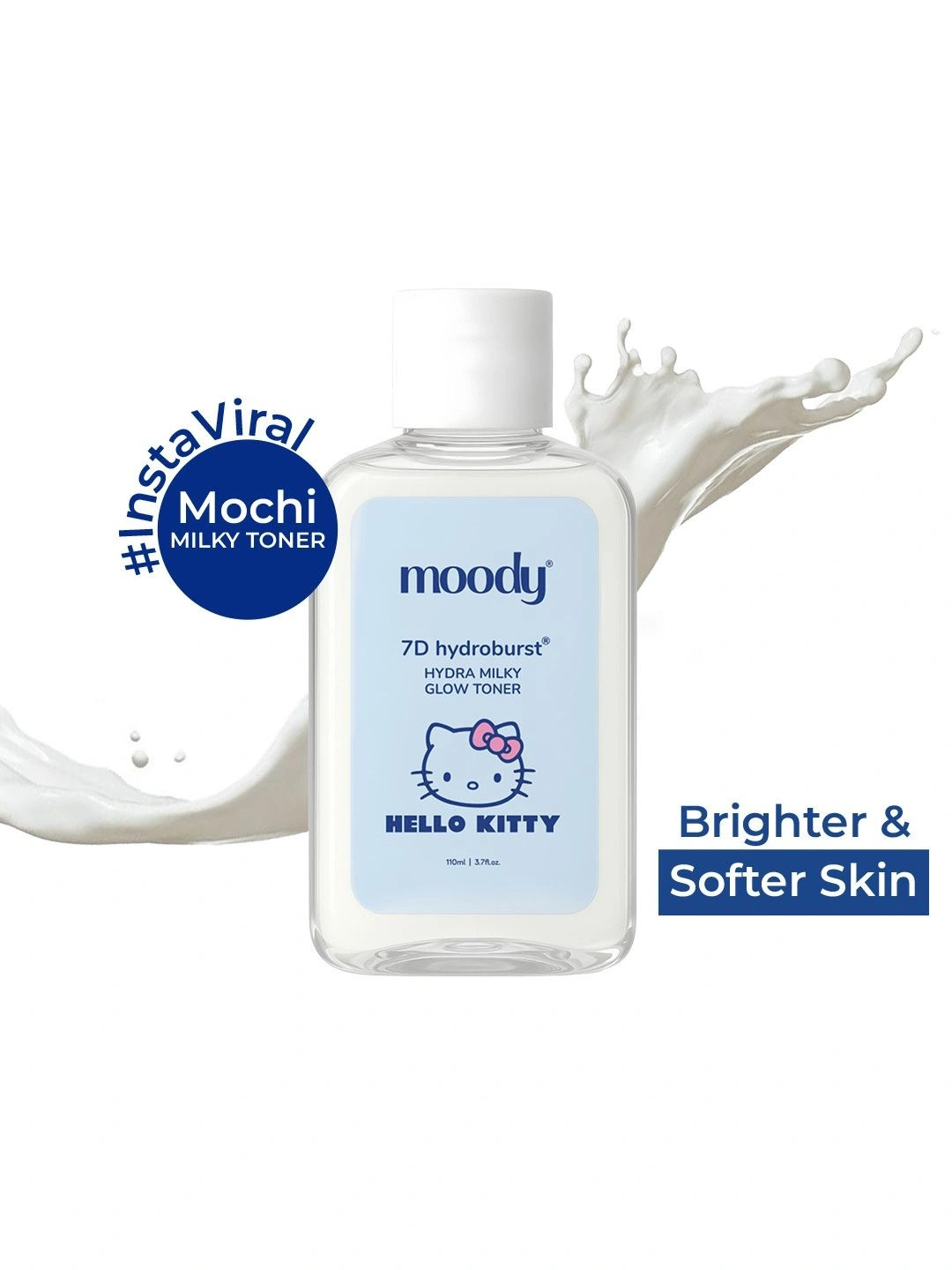 MOODY 7D HydroBurst Hydra Milky Mochi Toner for Face - 110 ml