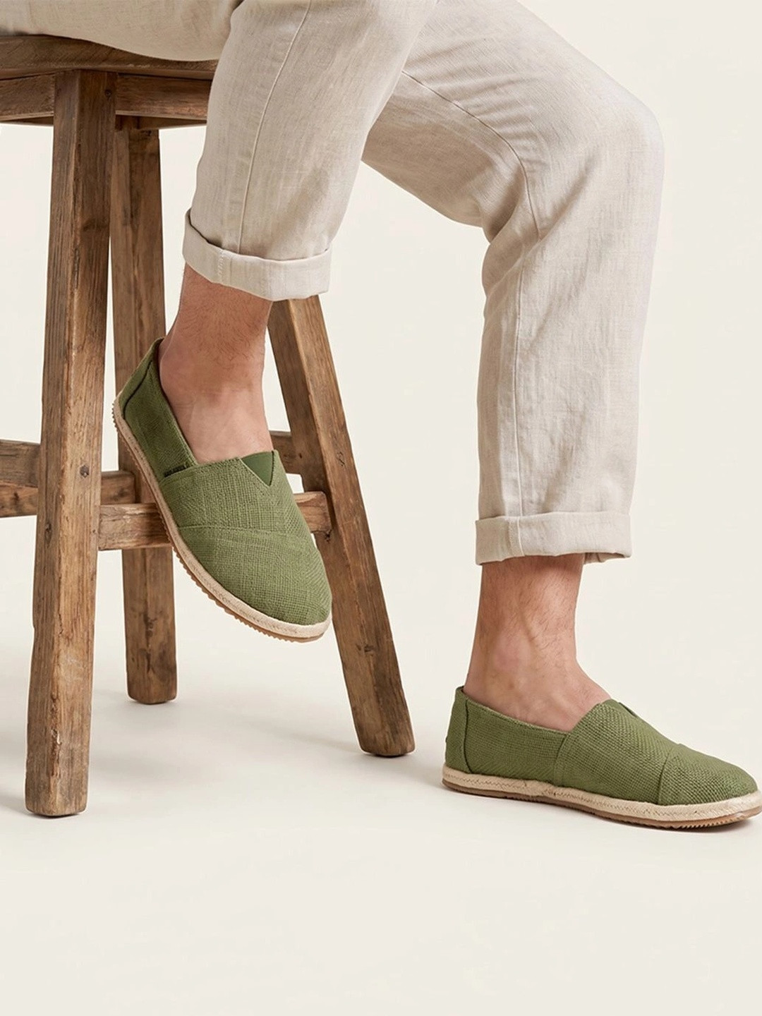 NoStrain Men Textured Espadrilles