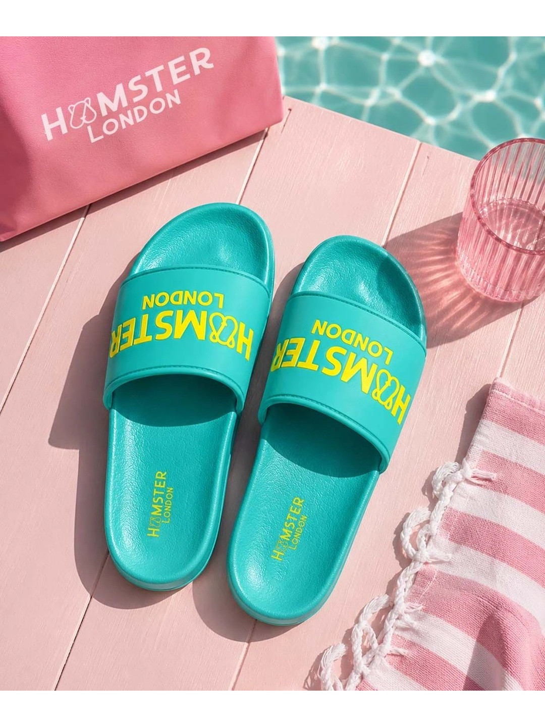 HAMSTER LONDON Women Printed Sliders