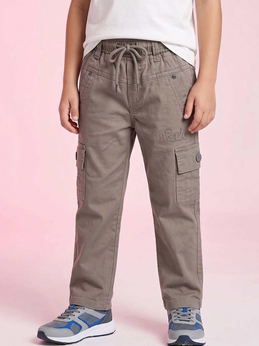 JFR Boys Regular Fit Mid-Rise Cotton Jeans