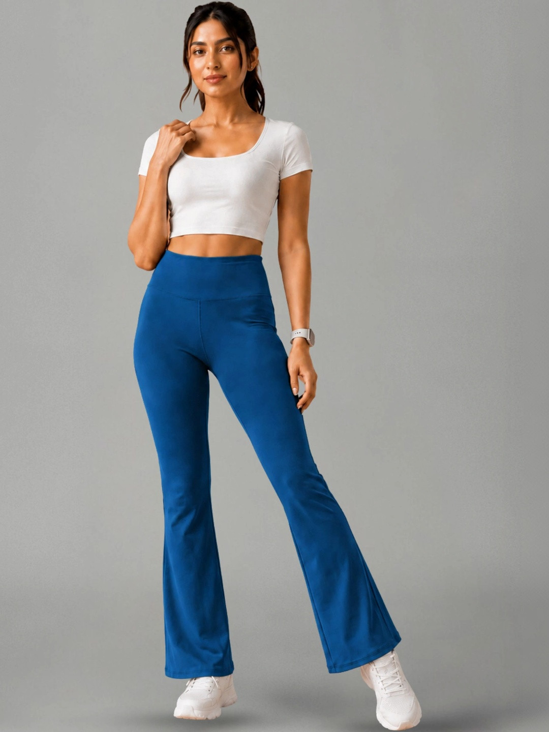KASHIKAY CREATION High-Rise Ankle Length Gym Tights