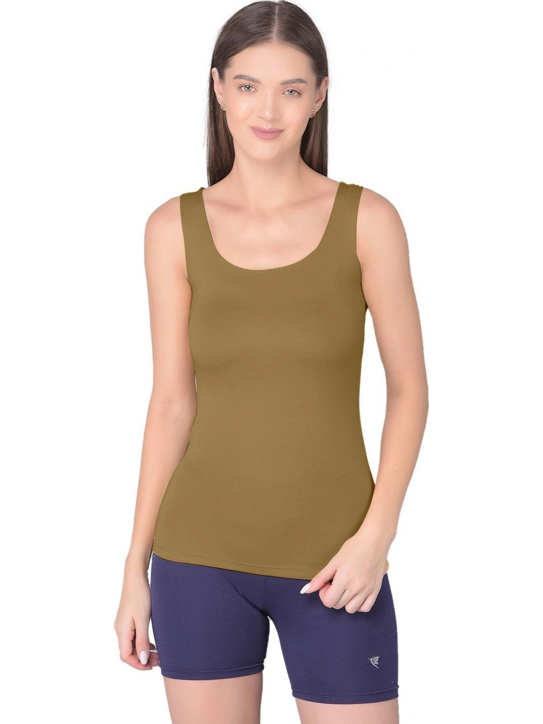 Comfort Lady Cotton Lightly Padded Camisoles
