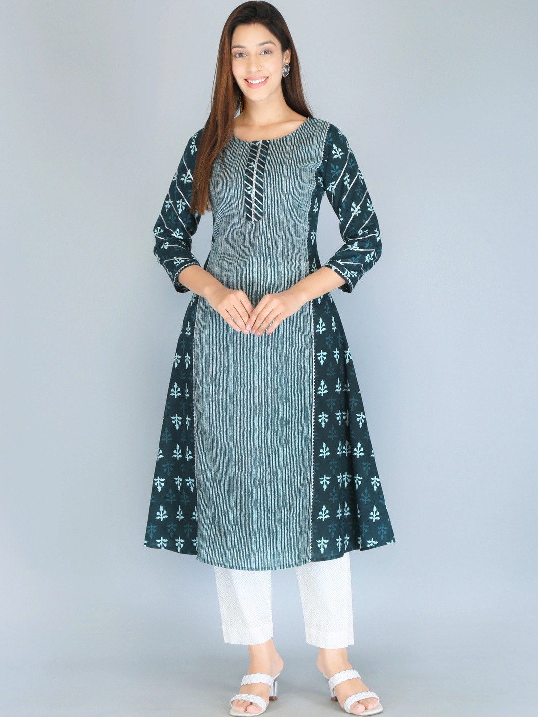 KRIFTEE Women Ethnic Motifs Printed Kurta