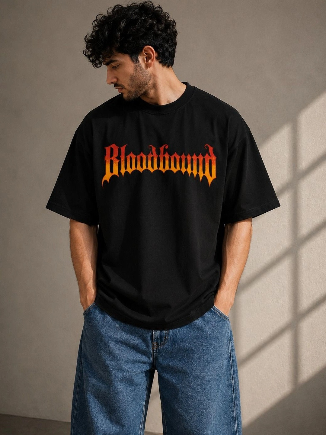 TeeVybe Men Printed T-shirt