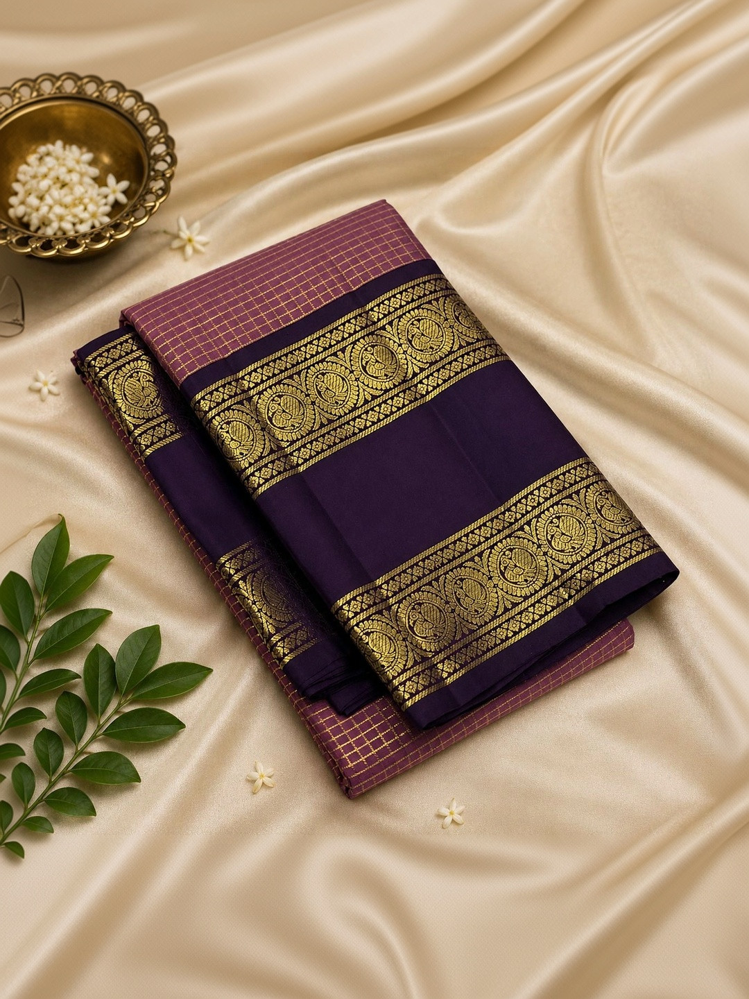Vibhagyaa Woven Design Zari Art Silk Designer Banarasi Saree