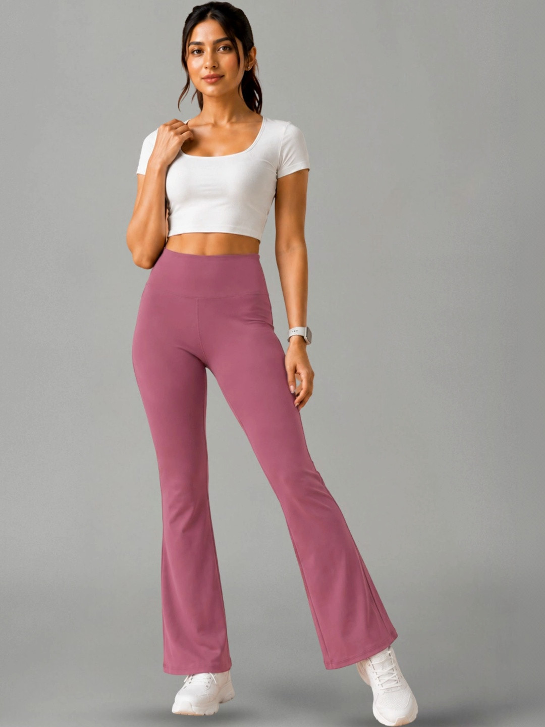 KASHIKAY CREATION High-Rise Ankle Length Gym Tights