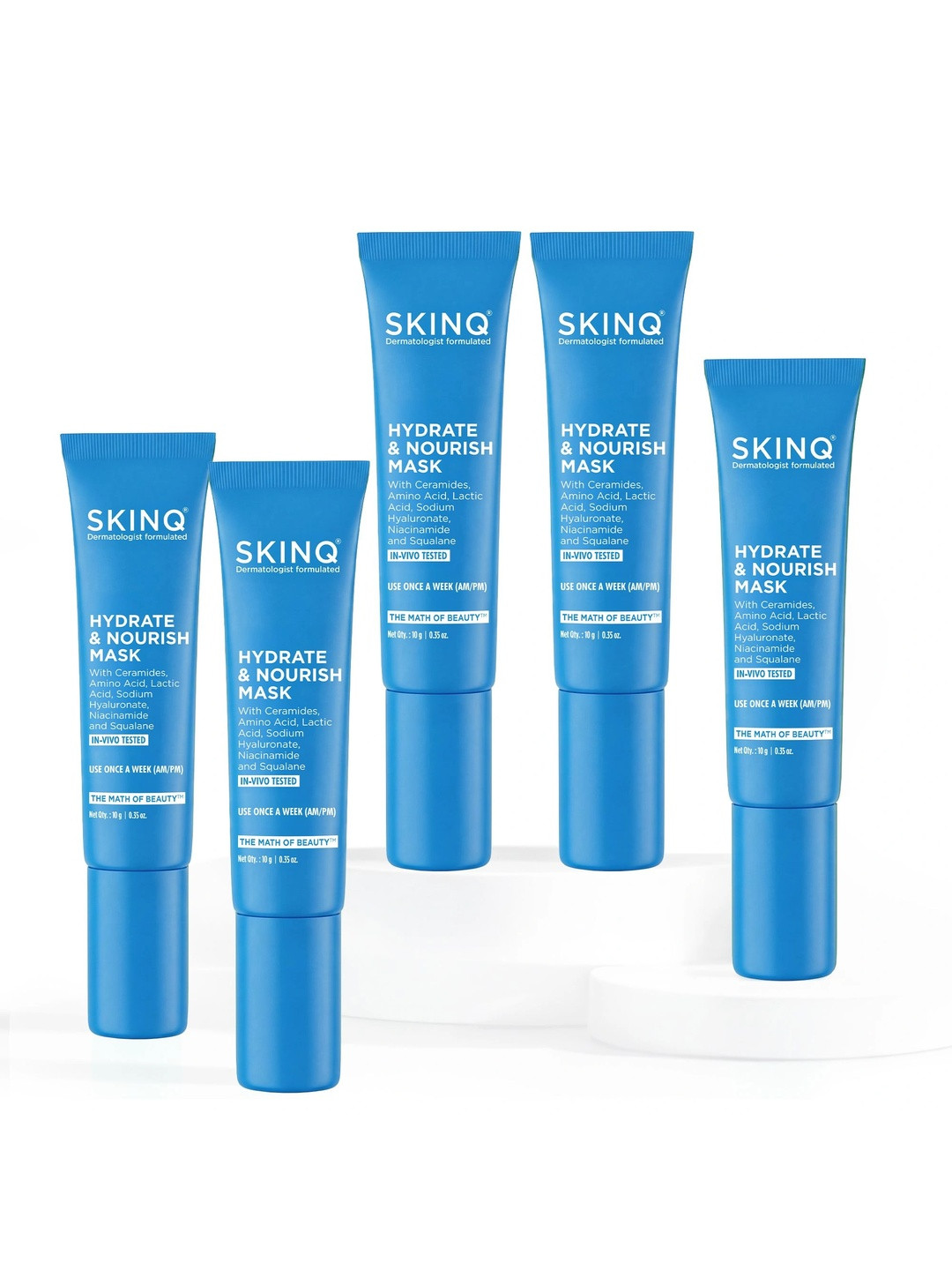 SkinQ Hydrate & Nourish Mask with Ceramides for Instant Hydration Boost