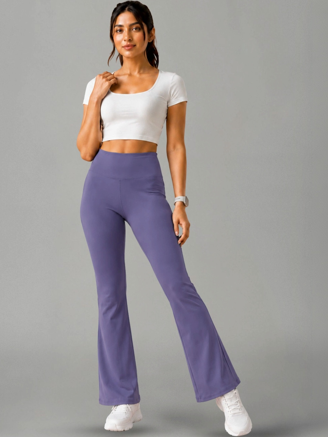 KASHIKAY CREATION High-Rise Ankle Length Gym Tights