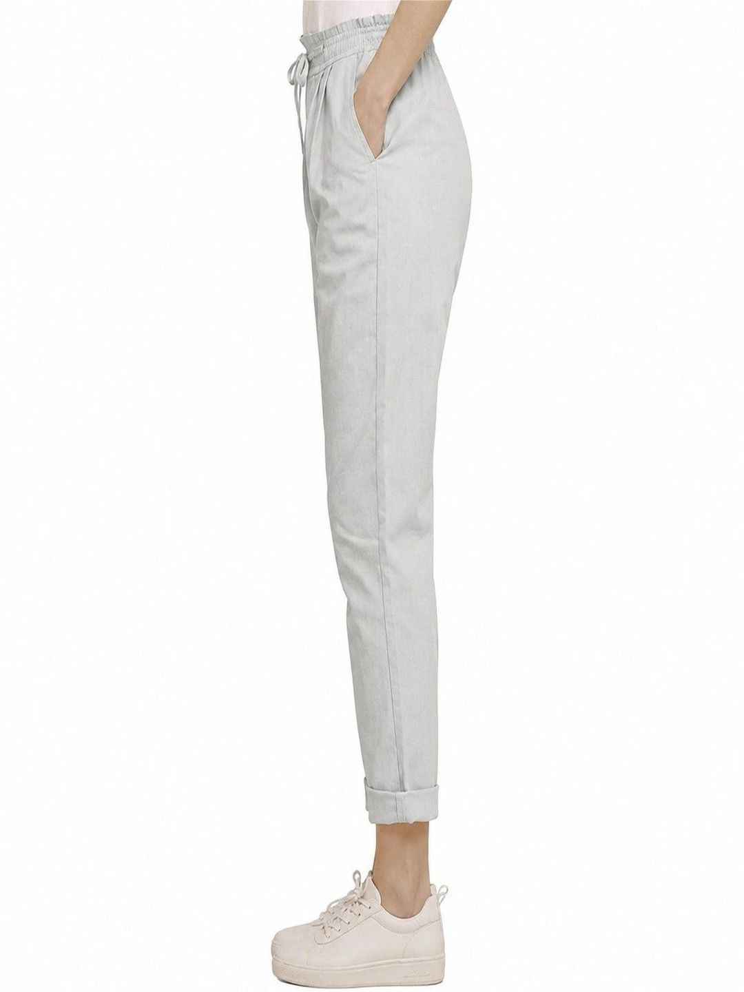 OUTER WEAR AYAM EXPORTS Women Slim Fit High-Rise Easy Wash Pleated Culottes Trousers