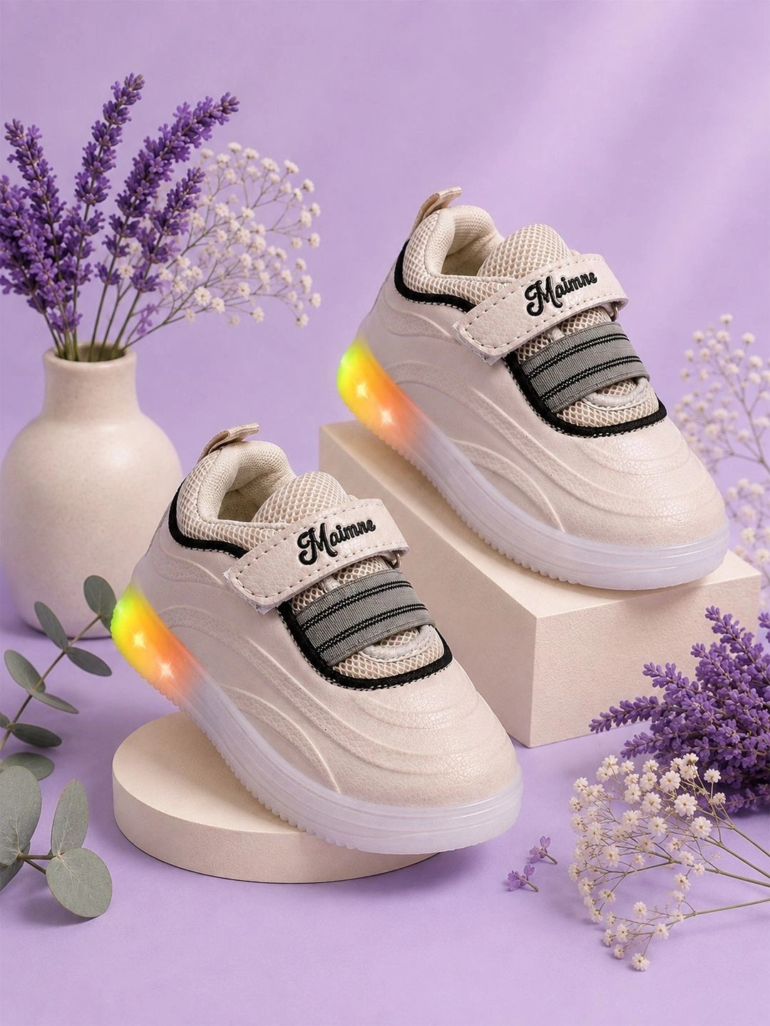 MAIMNE Unisex Kids Textured Sneakers