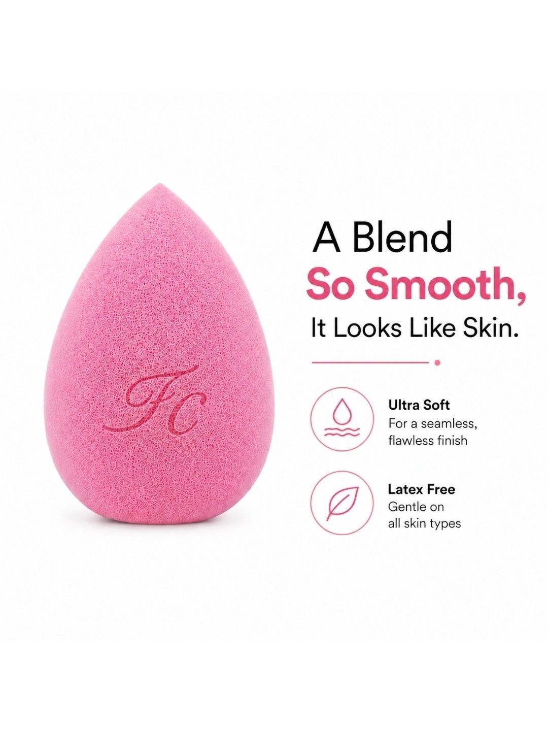 Fashion Colour Ultra Soft Beauty Blender Sponge