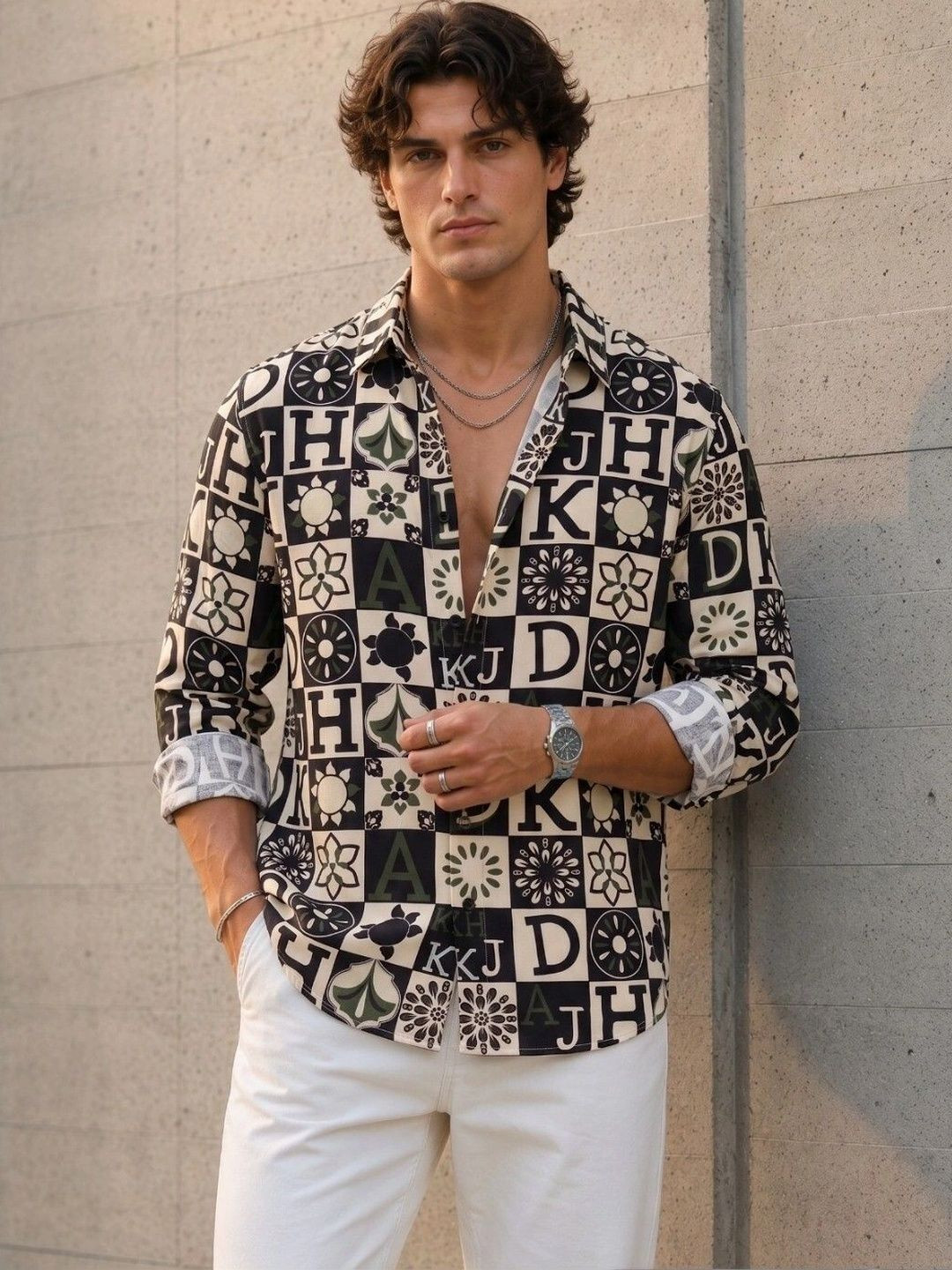 RINK ENTERPRISE Men Printed Casual Shirt