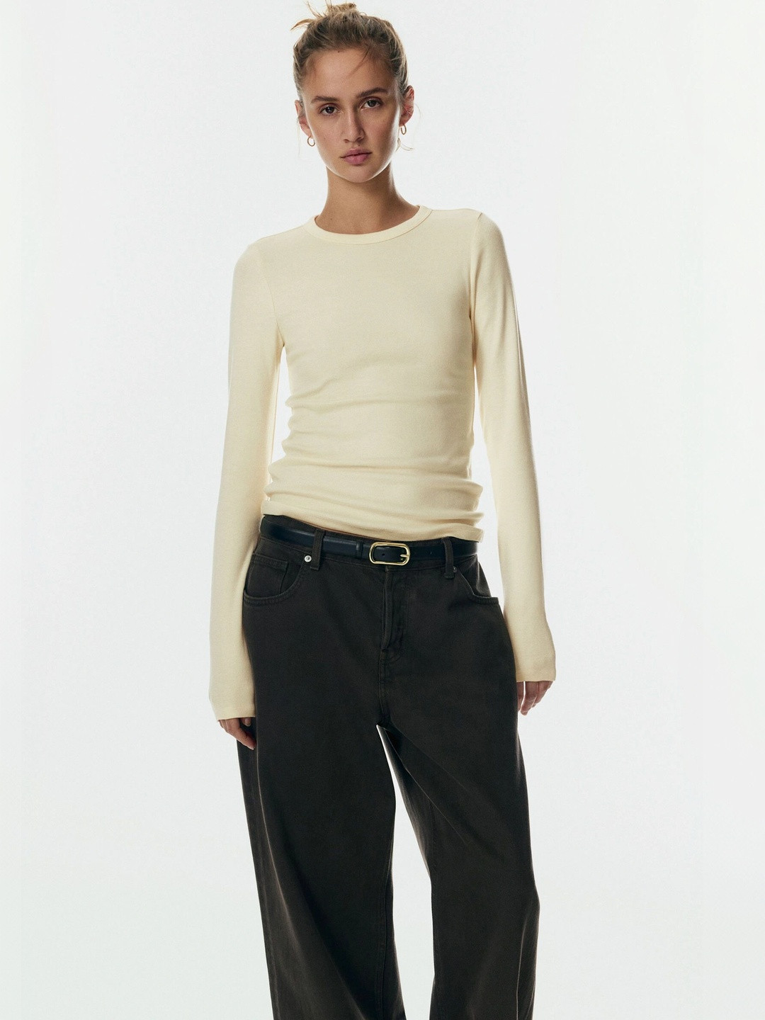 H&M Long-Sleeved Jersey Top