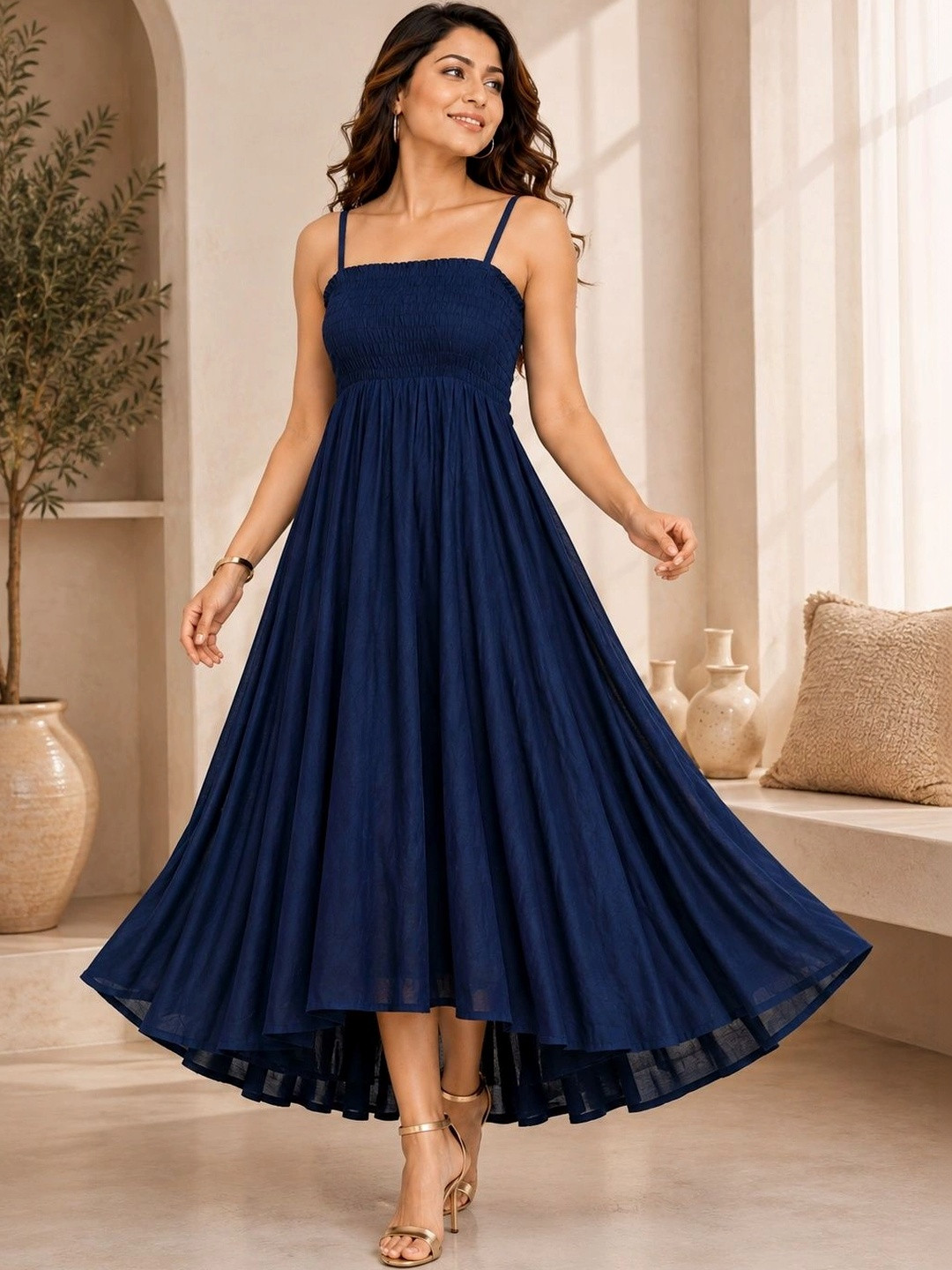 MEWEAR A-Line Maxi Dress