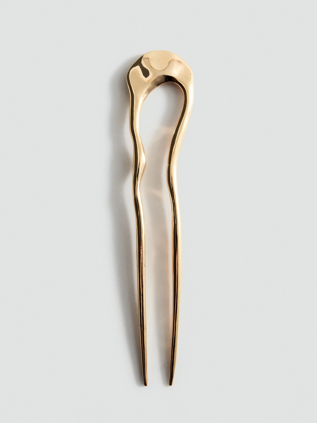 MANGO Women Irregular Metal Barrette