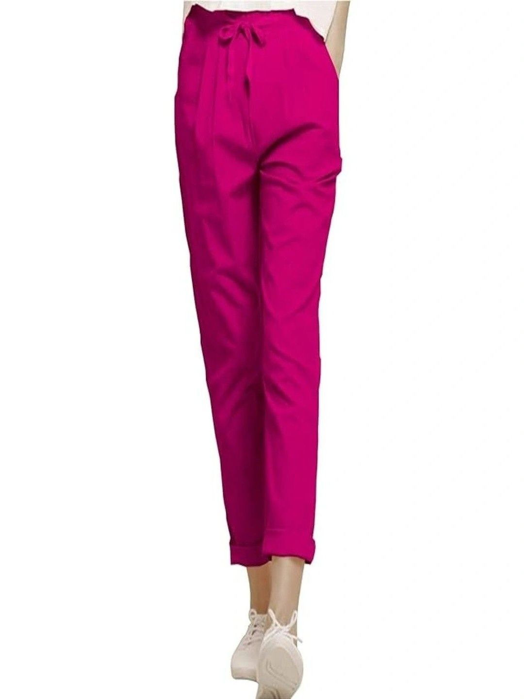 OUTER WEAR AYAM EXPORTS Women Slim Fit High-Rise Trousers