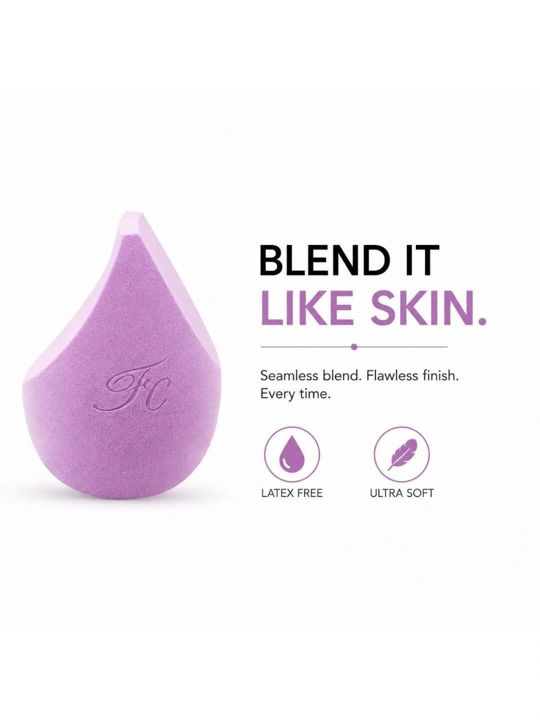 Fashion Colour Ultra Soft Beauty Blender Sponge
