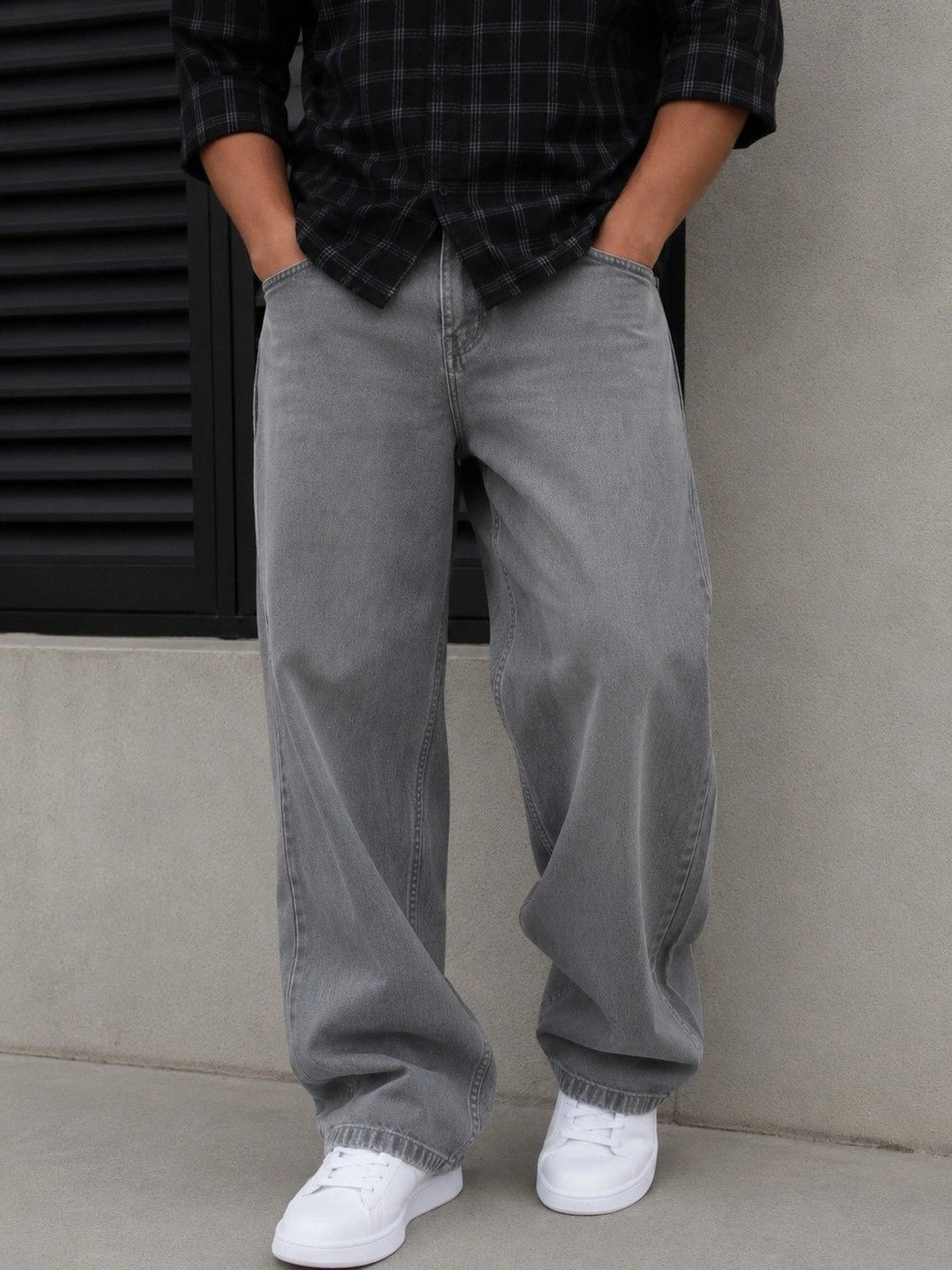 FICTION Men Comfort Mid-Rise Jeans