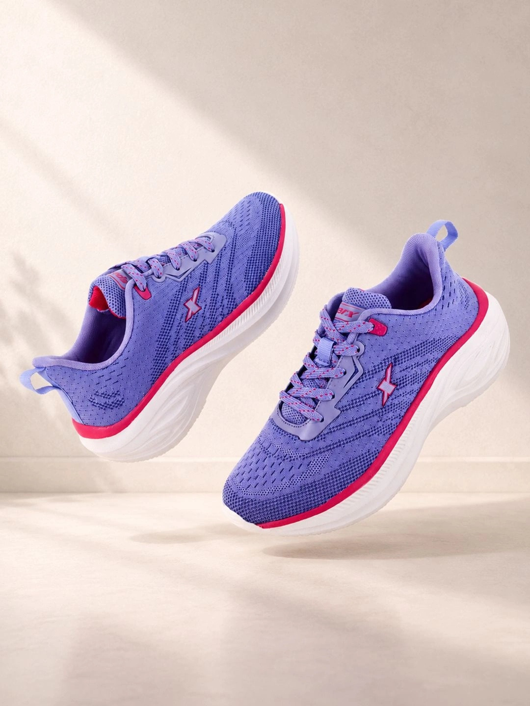 Sparx Women Mesh Running Non-Marking Shoes