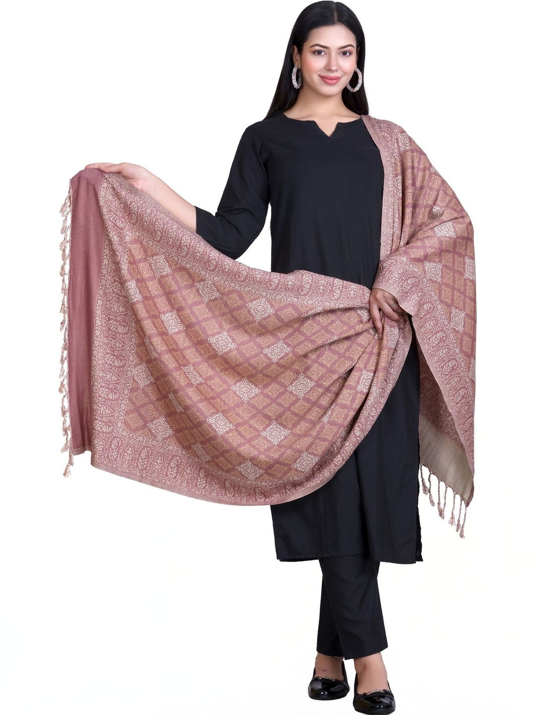 SHAKTIAURA Women Woven Design Stole