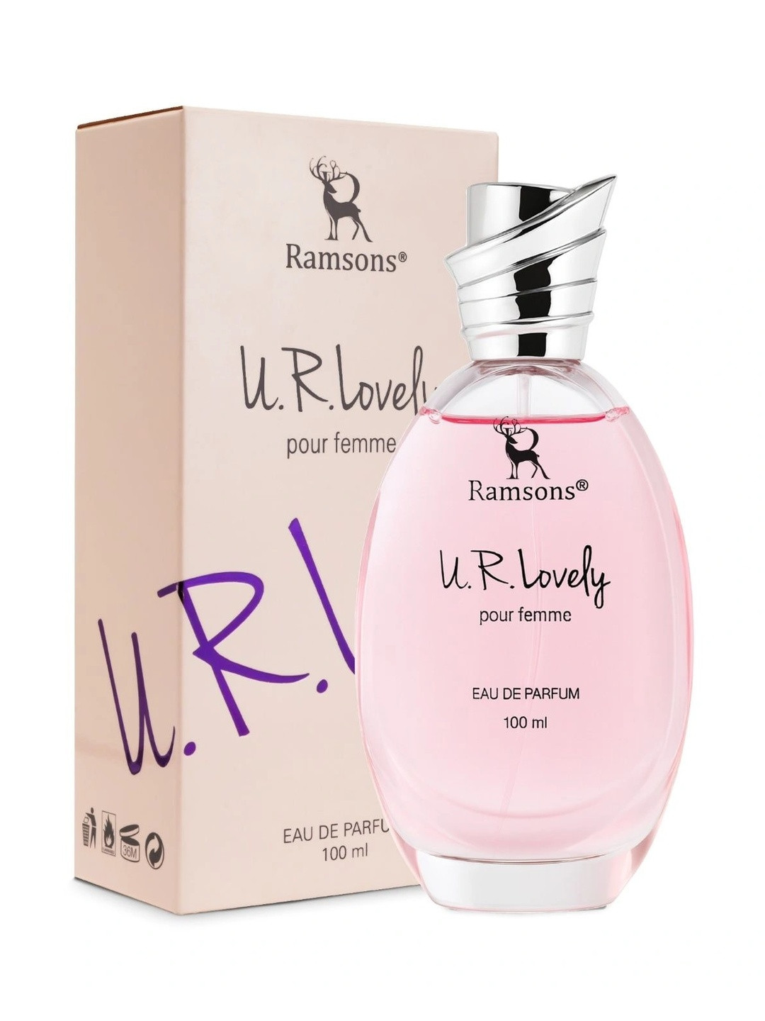 Ramsons Women U R Lovely Long Lasting Eau De Parfum - 100ml