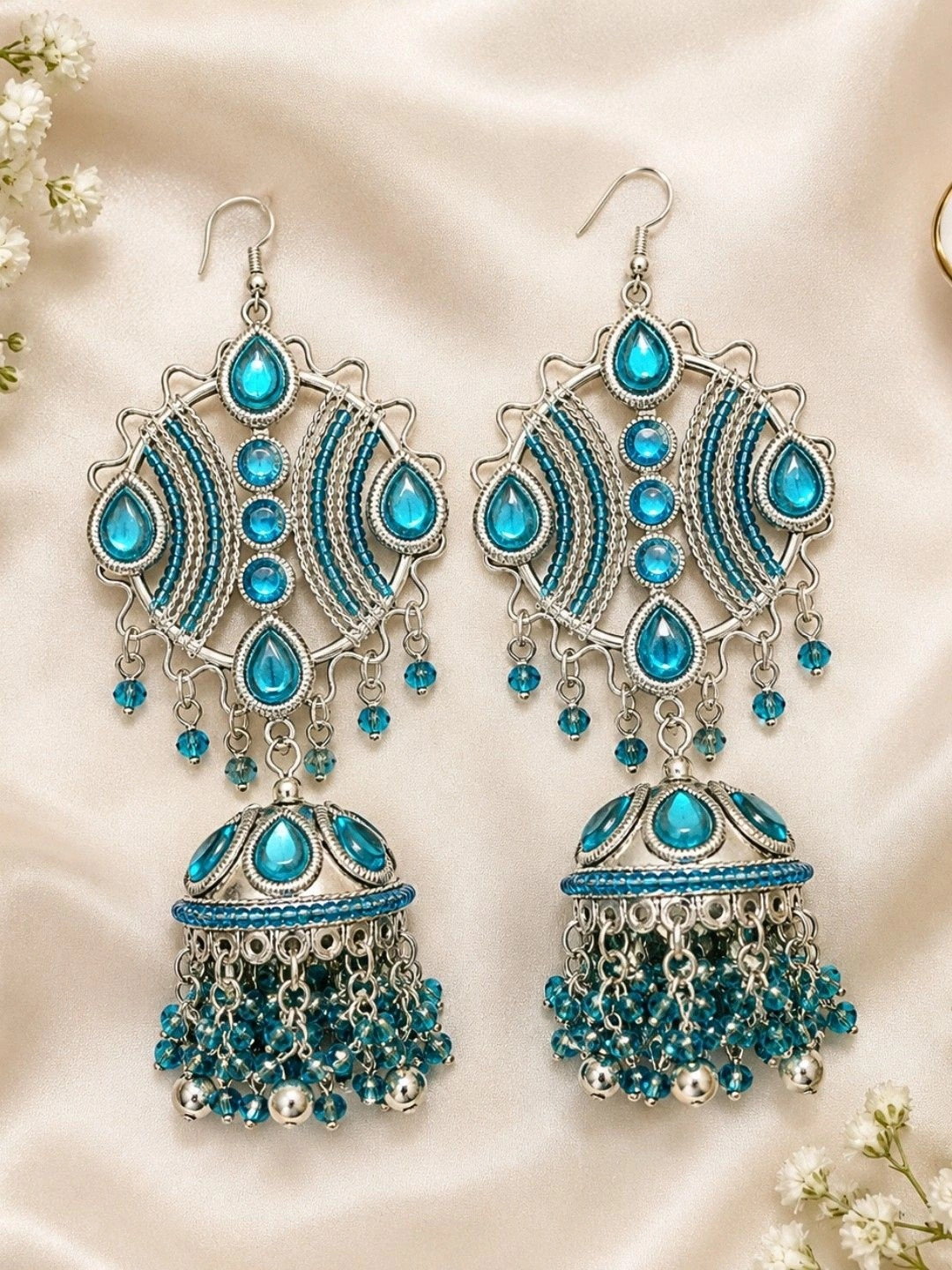 UnfoldSelf Maula Mere Maula Jhumka Earrings