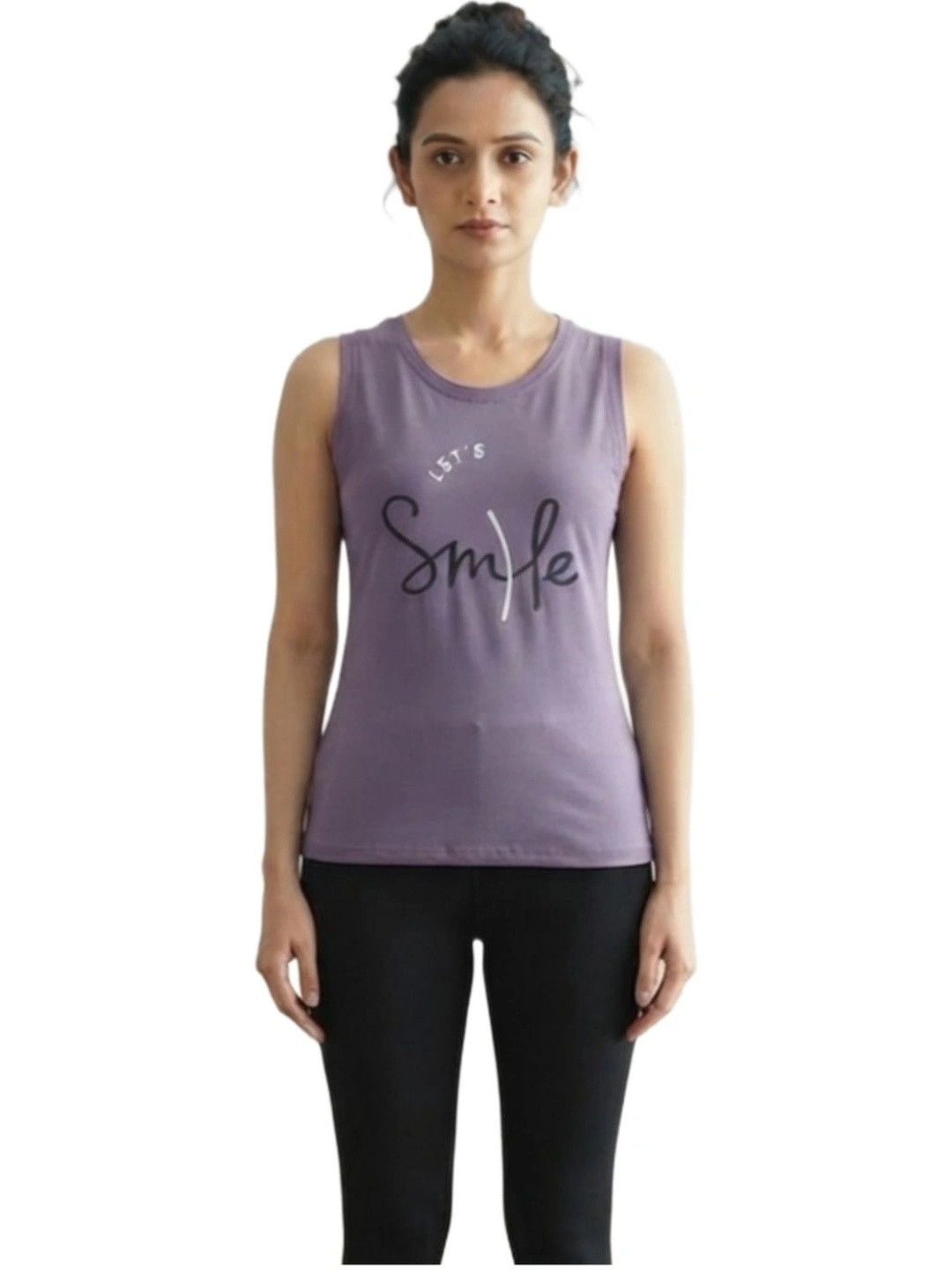Luxora Printed Cotton Round Neck Lounge Tshirts