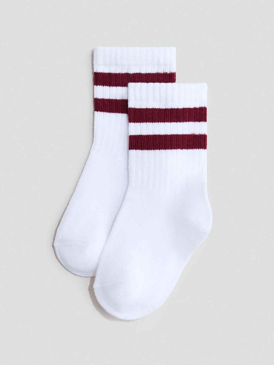 H&M Boys Striped Ankle Length Socks
