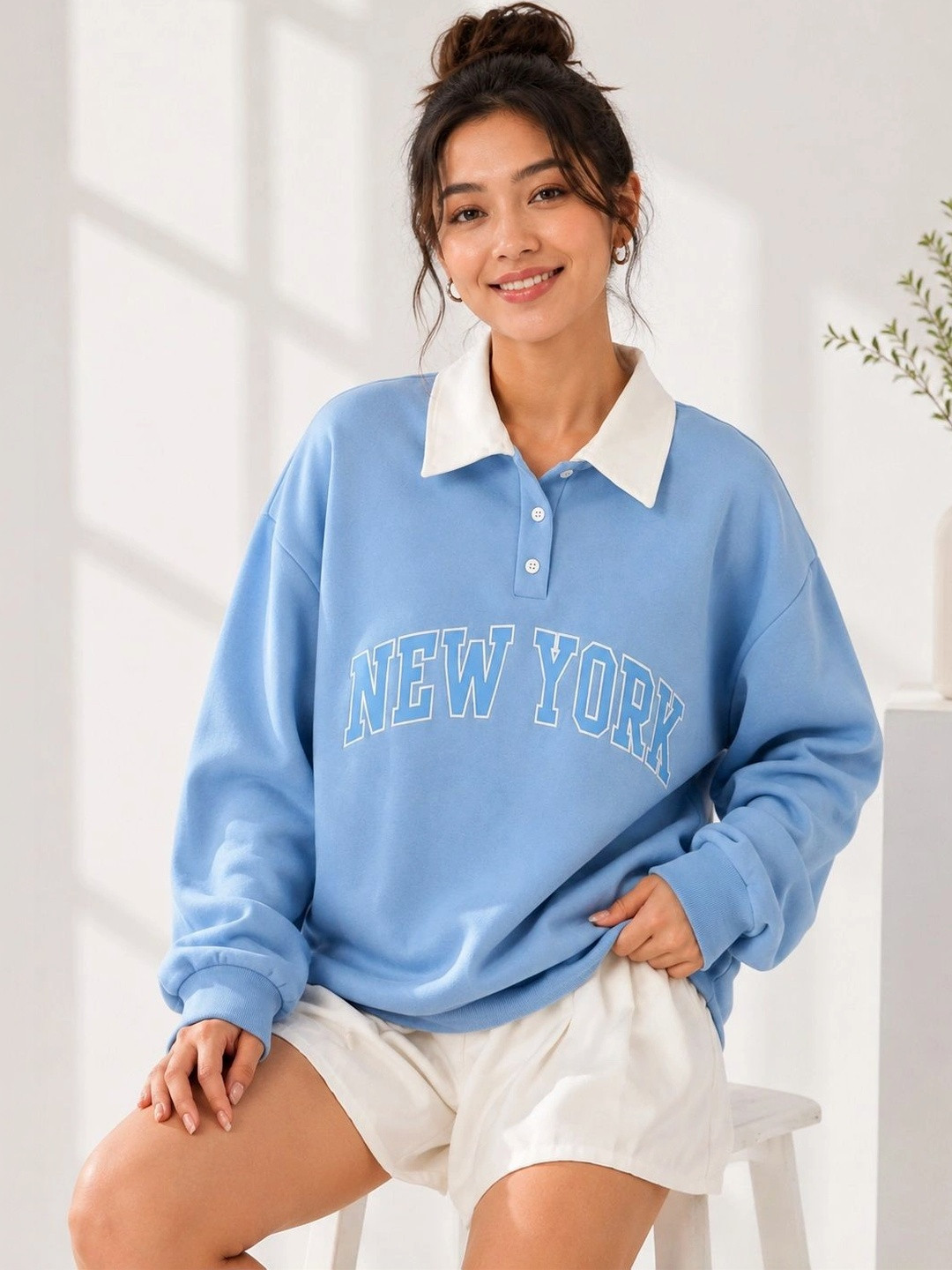 VEROCONIC Women Printed Sweatshirt