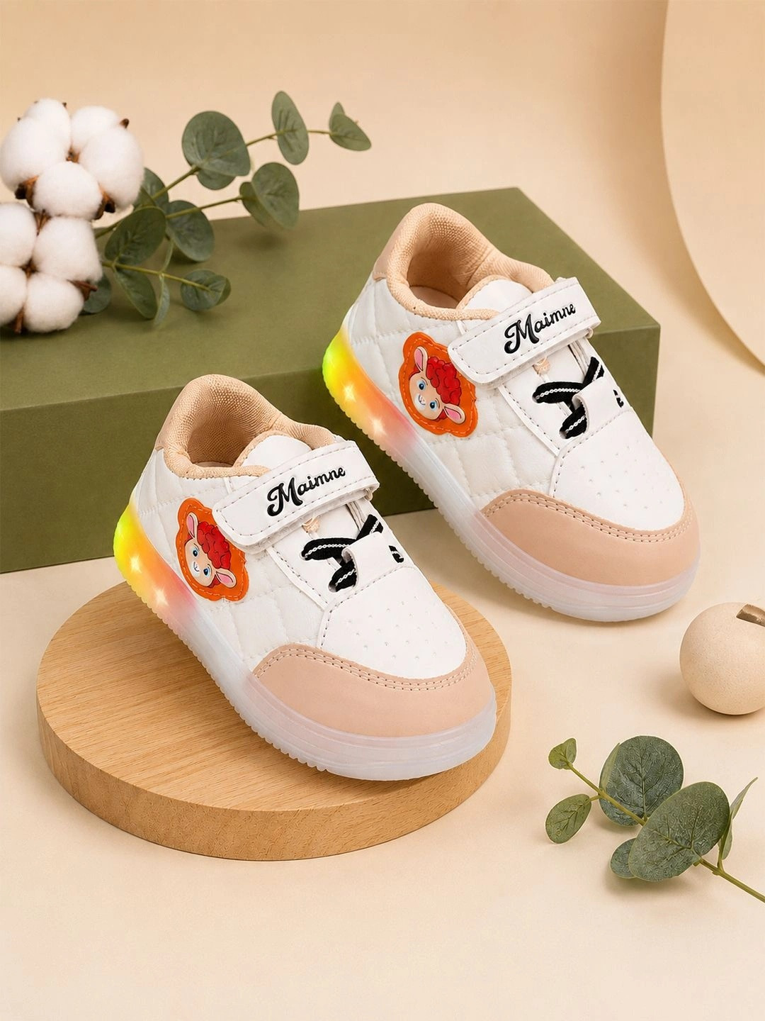 MAIMNE Kids Textured Sneakers