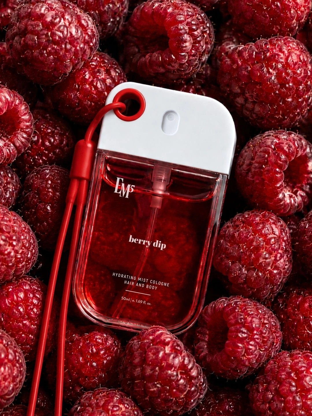 EM5 Women Berry Dip Long Lasting Hair & Body Mist - 50 ml