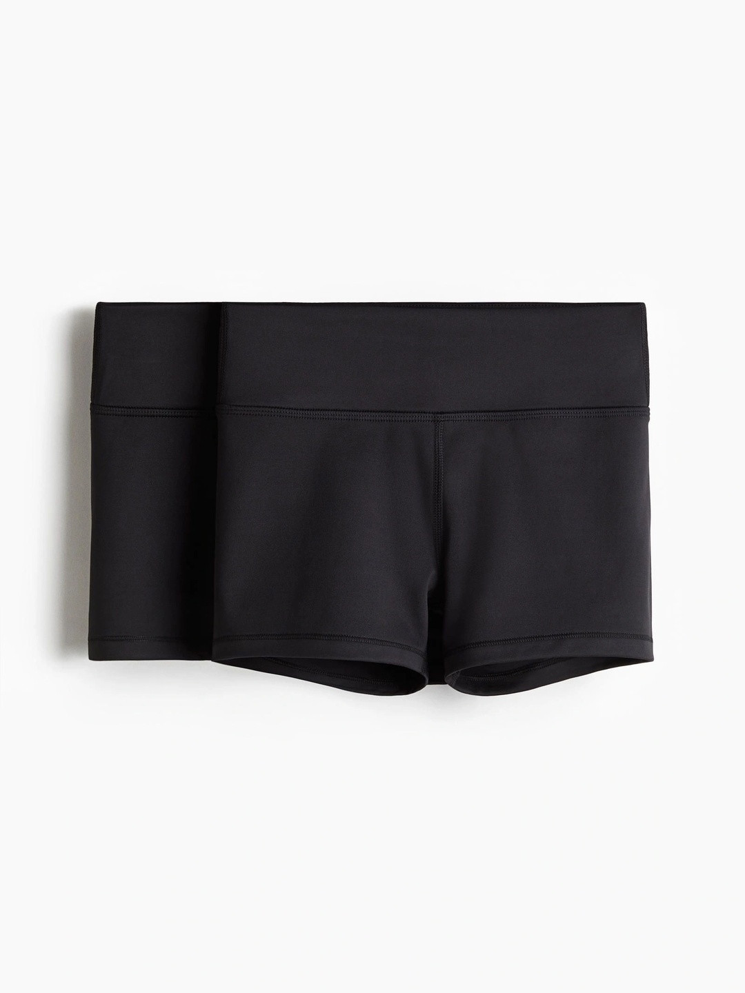 H&M MOVE Girls 2-Pack Sports Cycling Shorts With Drymove