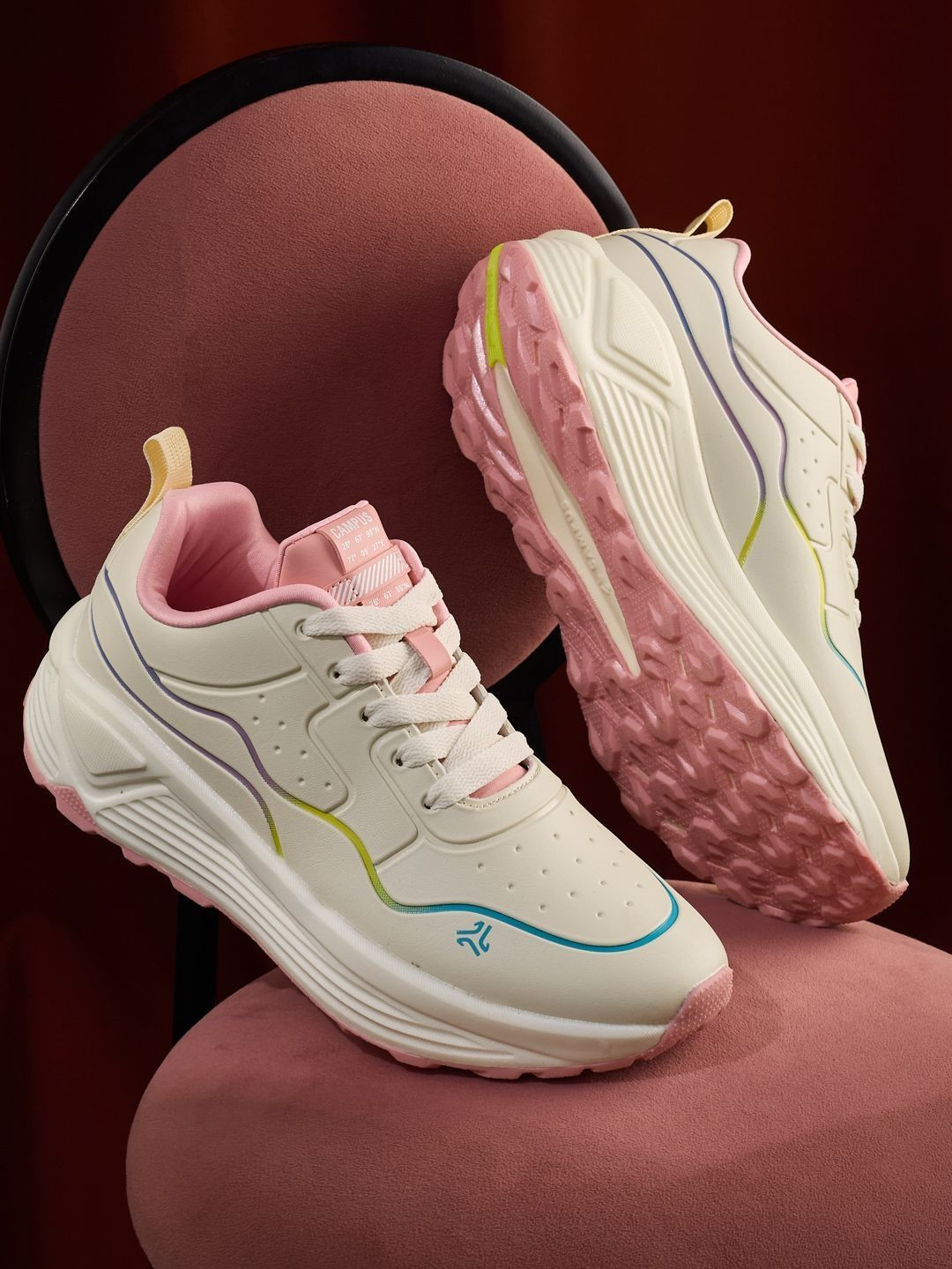Campus BEYOND Women Colourblocked Sneakers
