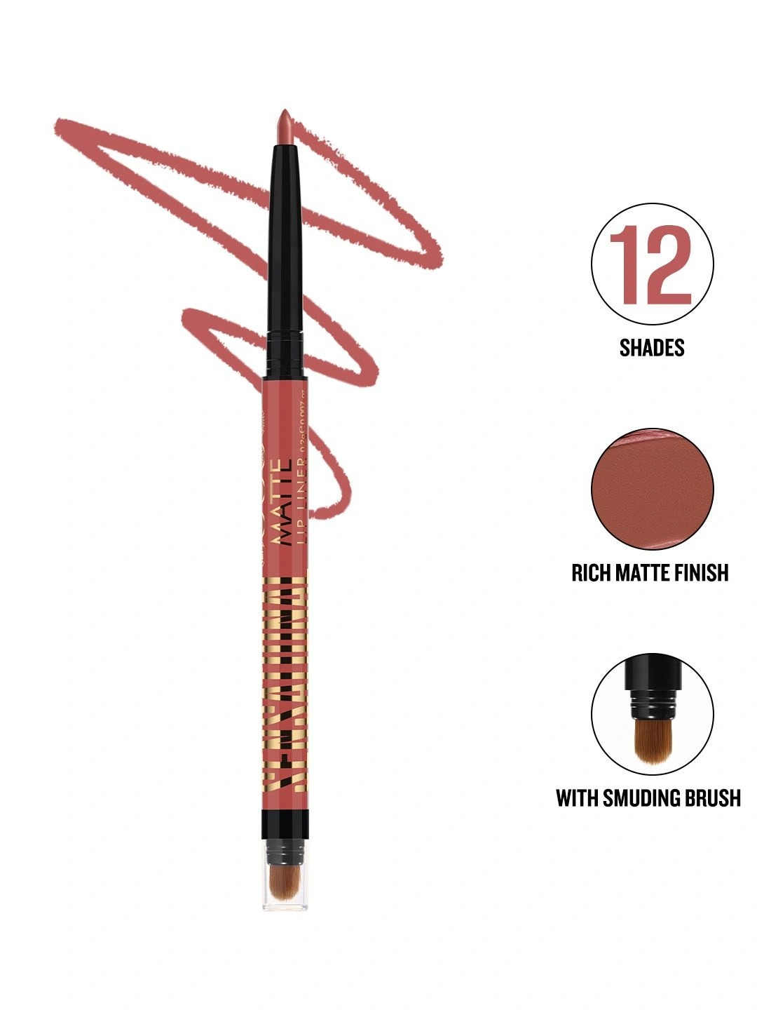 Daily Life Forever52 Sensational Matte Lip Liners - 0.2 g -Mocha Crush-06