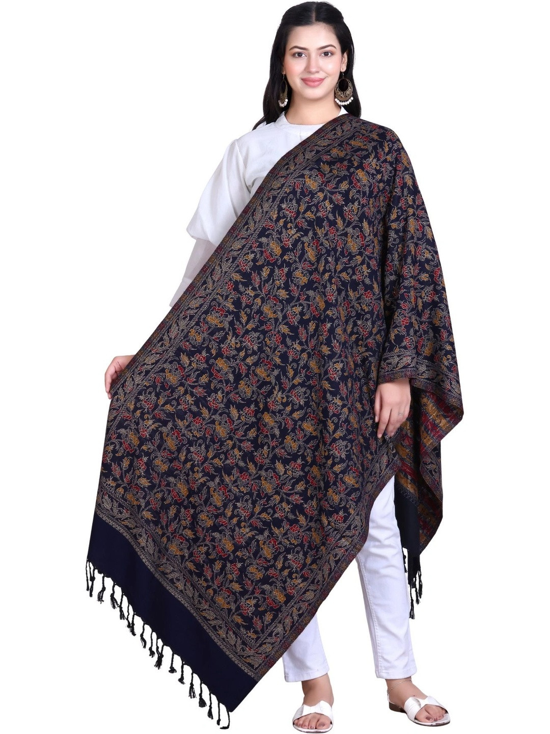 SHAKTIAURA Women Embroidered Stole