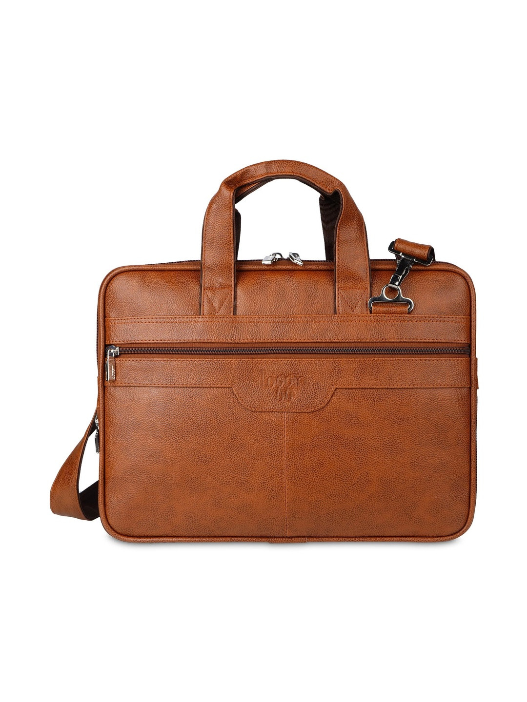 LOGGIN Men Textured Messenger Bag