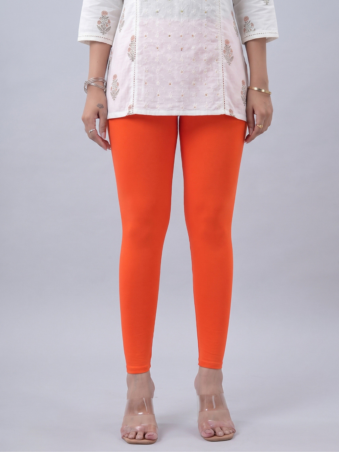 COLRINA Women Solid Ankle Length Leggings