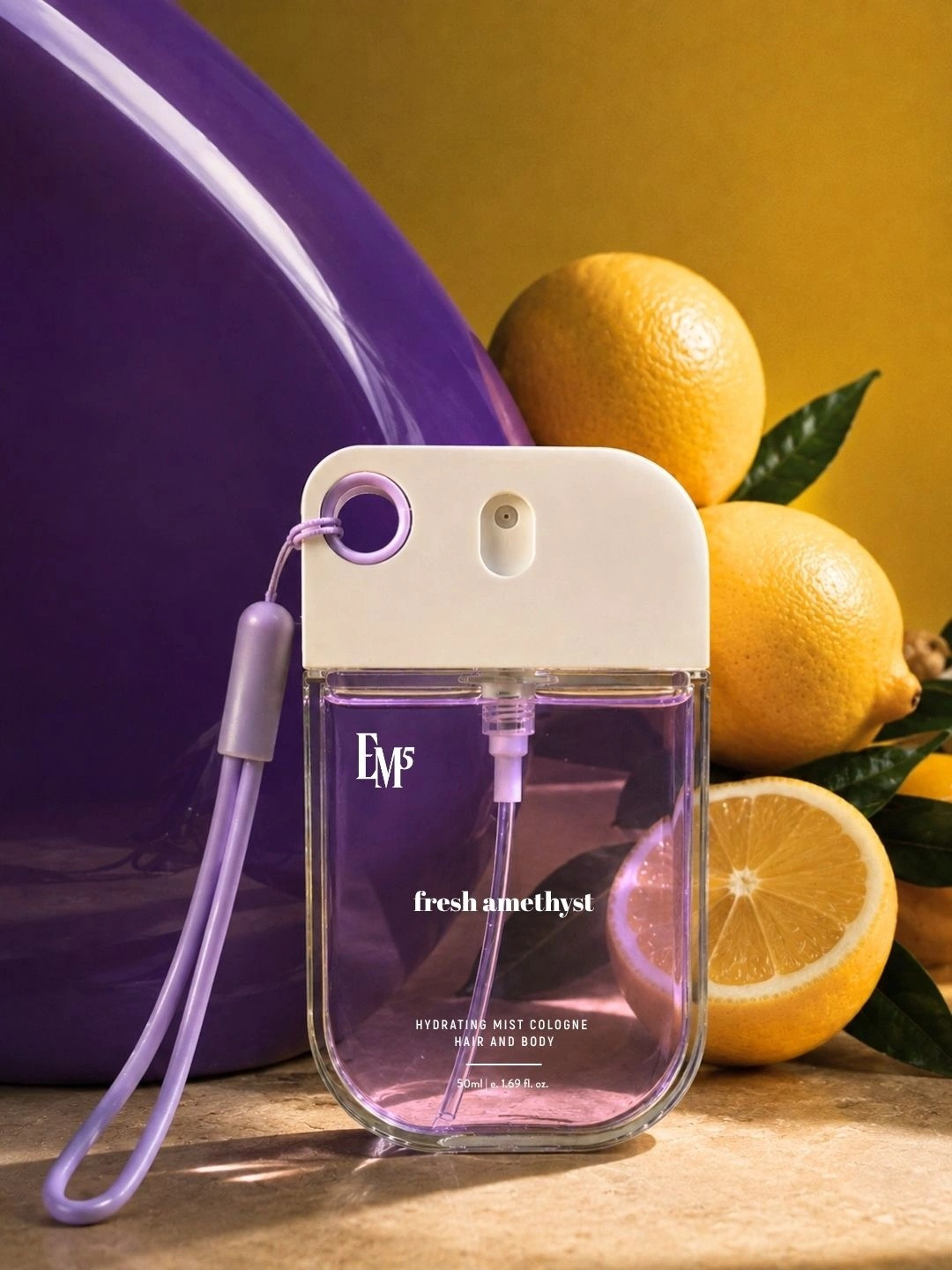 EM5 Women Fresh Amethyst Long Lasting Hair & Body Mist - 50 ml
